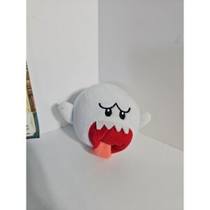 Nintendo Licensed Super Mario Bros Stuffed 5" Plush Ghost Figure Boo